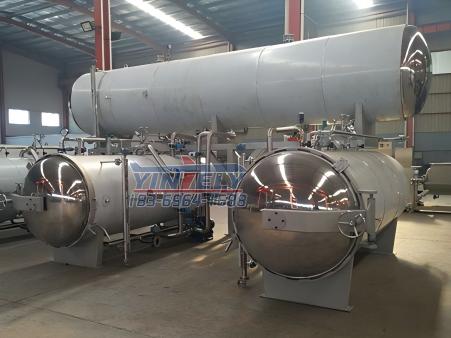 双锅并联水浴杀菌锅